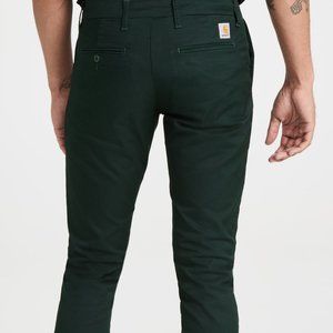 Carhartt WIP Sid Chino Pants - Dark Fir - 34x32
